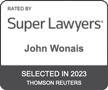 Super Lawyers badge